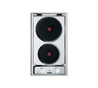DE LONGHI - Piano Cottura I 23/1 ER Elettrico 2 Zone Cottura da 50 cm Colore Inox - SPEDIZIONE GRATUITA