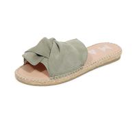 I5474 CIABATTA DONNA MANEBI SUEDE KNOT SLIPPERS