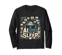 IA Ha Rubato Il Mio Sonno Divertente Prompt Engineer Maglia a Manica
