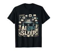 IA Ha Rubato Il Mio Sonno Divertente Prompt Engineer Maglietta