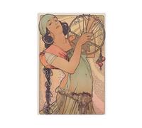 IADNG Salome, 1897, Alphonse Mucha Stampa artistica da parete su tela, poster da parete, 20 x 30 cm
