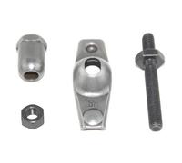 IAFANOZ Set di Quattro Pezzi per mozzo con Dado e bullone del bilanciere fuoribordo Marino per Motore per Barche a 4 Tempi 6 CV No. 67D-12151-00