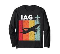 IAG Niagara Falls Aeroporto Maglia a Manica