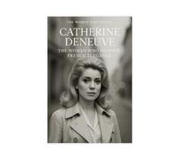 IAGHRT Poster su tela con Catherine Deneuve, decorazione per camera da letto, ufficio, camera da letto, regalo, 40 x 60 cm
