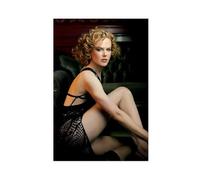 IAGHRT Poster su tela di Nicole Kidman, decorazione per camera da letto, ufficio, camera da letto, regalo, 30 x 45 cm