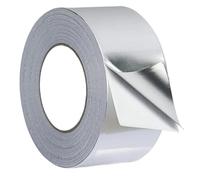 IAGWNNWY 1 nastro adesivo in alluminio resistente da 5/10 m for condotti HVAC, 48 mm x 10 m, impermeabile, resistente ai raggi UV, autoadesivo, for perdite dal tetto/camper(48mmx5m)