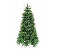 IAIA HOME | Albero di Natale Realistico Gabriel, PE+PVC Real Touch, Alta Qualità, Abete in PE Effetto Real Touch + PVC Altissima qualità | Apertura e Chiusura Facile con Sistema Ad Ombrello (210 cm)