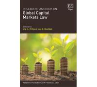 Iain G. MacNeil Research Handbook on Global Capital Markets L (Copertina rigida)