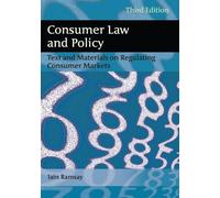Iain Ramsay Consumer Law and Policy (Tascabile)