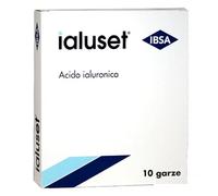 GARZA IMPREGNATA IALUSET FERITE E USTIONI NON INFETTE 10X10 CM 10 PEZZI