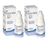 Ialusol® Gocce oculari Set da 2 2x15 ml Gocce oftalmiche