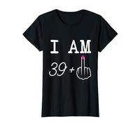 IAM 39+ - Divertente Slogan per Sempre Giovani Donne Maglietta