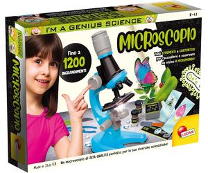 I'AM A GENIUS SCIENZE MICROSCOPIO FINO 1200 INGRANDIMENTI BY LISCIANI