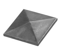 IAM DESIGN Tappo di copertura 30 x 30 mm - Copertura rustica per ringhiere delle scale adatto per aste decorative, ferro battuto