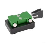 Iambic Dual Paddle Keyer per Morse per il codice di allenamento per il funzionamento cw - Tensione regolabile Onde corte Radio Key 955g Peso Blu Rosso Grigio (verde)