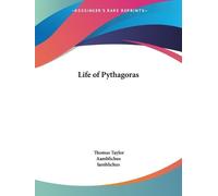 Iamblichus Aamblichus Life of Pythagoras (Tascabile)