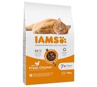IAMS 2 x 10 / 15 kg Crocchette per gatto - Advanced Nutrition Senior con Pollo fresco (2 x 10 kg)