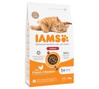 Prezzo speciale! 3 kg IAMS Crocchette per gatti - 3 kg Vitality Cat Indoor con Pollo fresco