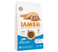 IAMS Advanced Nutrition Kitten Pesce oceanico Crocchette per gatto - Set %: 2 x 3 kg