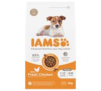 IAMS Advanced Nutrition Puppy Small & Medium Pollo Crocchette per cane - 3 kg