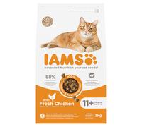 IAMS Advanced Nutrition Senior 11+ con Pollo Crocchette per gatto - Set %: 2 x 3 kg