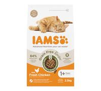 IAMS Advanced Nutrition senza cereali con Pollo Crocchette per gatto - Set %: 2 x 2,5 kg