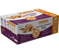 Iams Cat Busta Multipack 72x85G Land & Sea Collection MIX CARNE E PESCE