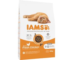 IAMS Cat Kitten & Junior All Breeds Chicken 10 kg