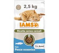 IAMS Advanced Nutrition senza cereali con Pesce oceanico Crocchette gatto - 2,5 kg