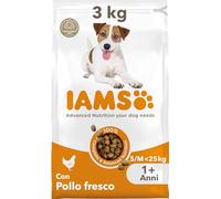 IAMS Advanced Nutrition Adult Small & Medium Pollo Crocchette per cane - 3 kg