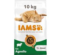 IAMS Cibo secco per gatti con agnello - Cibo secco per gatti da 1-6 anni, 10 kg