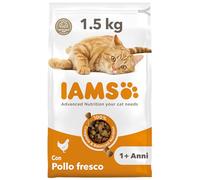 IAMS Cibo secco per gatti con pollo - Cibo secco per gatti da 1-6 anni, 1,5 kg