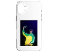 Ian Brown Stone Roses Glastonbury 2005 di Andy Willsher Custodia per iPhone 16 Plus