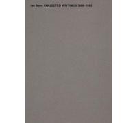 Ian Burn Ian Burn: Collected Writing 1966-1993 (Tascabile)
