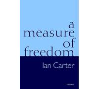 Ian Carter A Measure of Freedom (Tascabile)