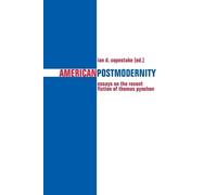 Ian D. Copestake American Postmodernity (Tascabile)