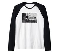 Ian Dury del Blockheads Laughter Era Martyn Goddard Maglia con Maniche Raglan