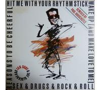 Ian Dury - Hit me with your rhythm stick (Paul Hardcastle Remix, 1985, & The Blockheads) / Vinyl Maxi Single [Vinyl 12'']