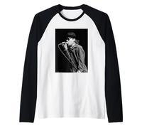 Ian Dury Stranglers Hugh Cornwell Beneficio Virginia Turbett Maglia con Maniche Raglan