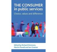 Ian Greener The consumer in public services (Tascabile)