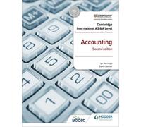 Ian Harrison Da Cambridge International AS and A Level Accounting Se (Tascabile)