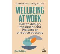 Ian Hesketh Cary Cooper Wellbeing at Work (Tascabile)
