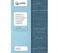 Ian J. Shaw Handbook for Supervisors of Doctoral Students in Evangel (Tascabile)
