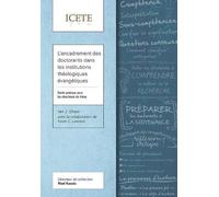 Ian J. Shaw Kev L’encadrement des doctorants dans les institutions t (Tascabile)