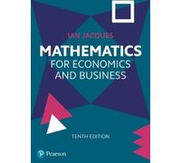 Ian Jacques Mathematics for Economics and Business (Tascabile)