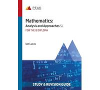 Ian Lucas Mathematics: Analysis and Approaches SL (Tascabile)