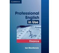Ian MacKenzie Professional English in Use Finance (Tascabile)