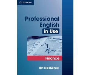Ian MacKenzie Professional English in Use Finance (Tascabile)