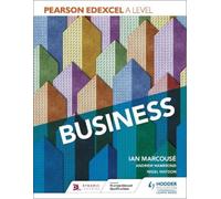 Ian Marcouse Andrew Hammond Nigel Wat Pearson Edexcel A level Busin (Tascabile)