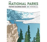 Ian Shive The National Parks Poster Coloring Book (Tascabile)